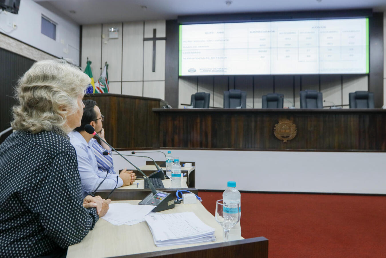 Relatórios relacionados à execução orçamentária da pasta foram apresentados na tarde desta quinta-feira (27) durante audiência pública realizada no Plenário da Casa de Leis