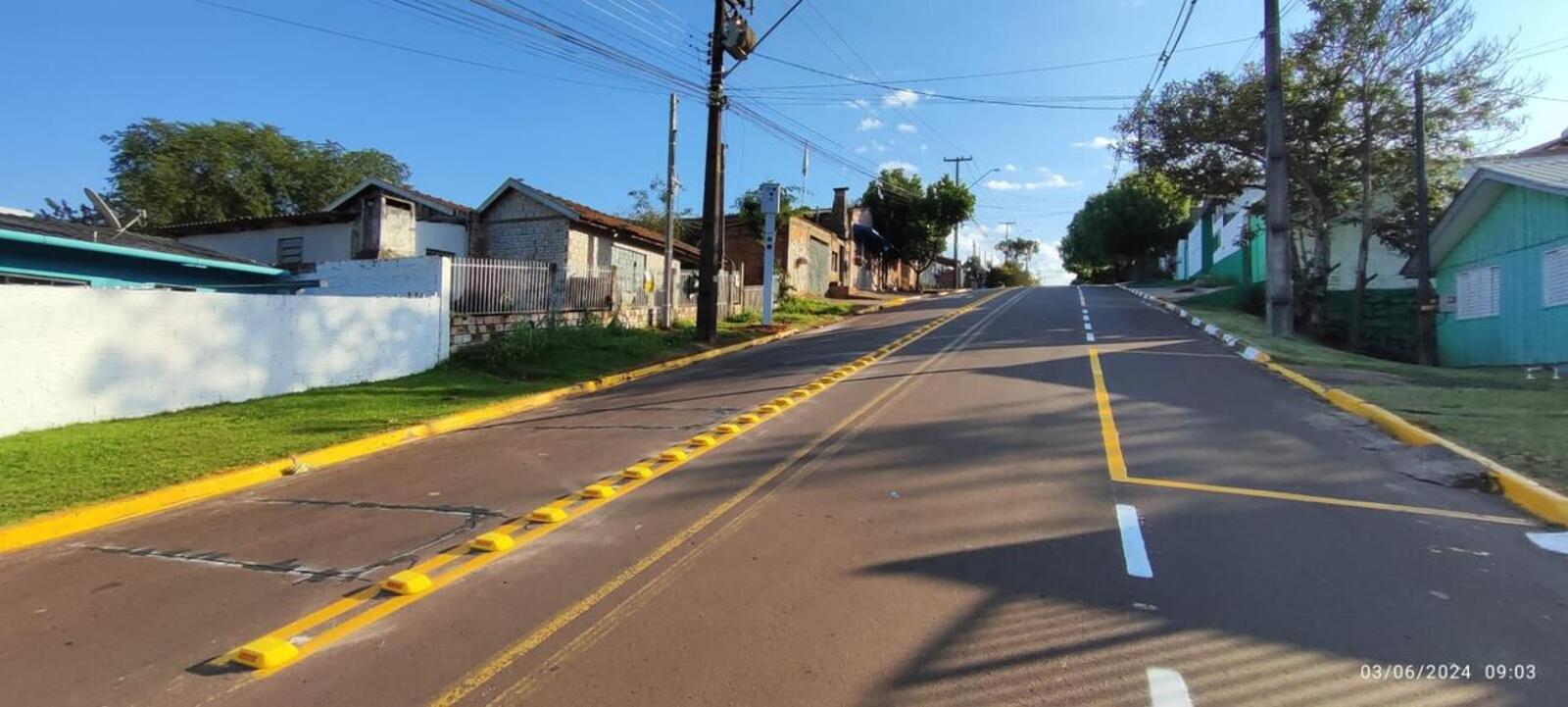 Tráfego de veículos estará proibido entre as ruas Santa Justina Sartori e Adelmiro Comarella para que Guarda Municipal possa realizar reforço da sinalização do radar