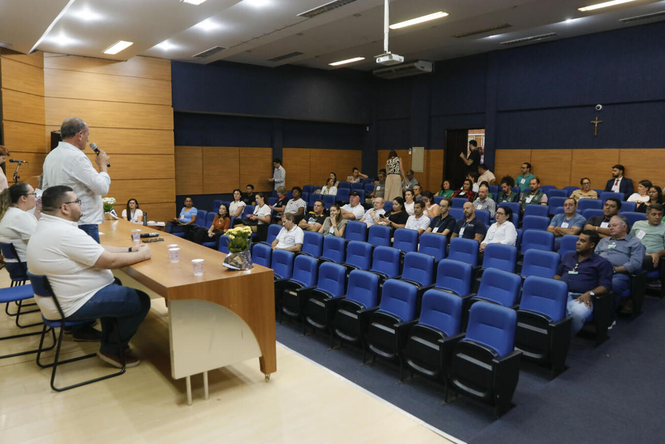 O Conselho Municipal realizou o “Simpósio Municipal de Saúde do Trabalhador e Trabalhadora” a fim de levar propostas para defender na conferência regional