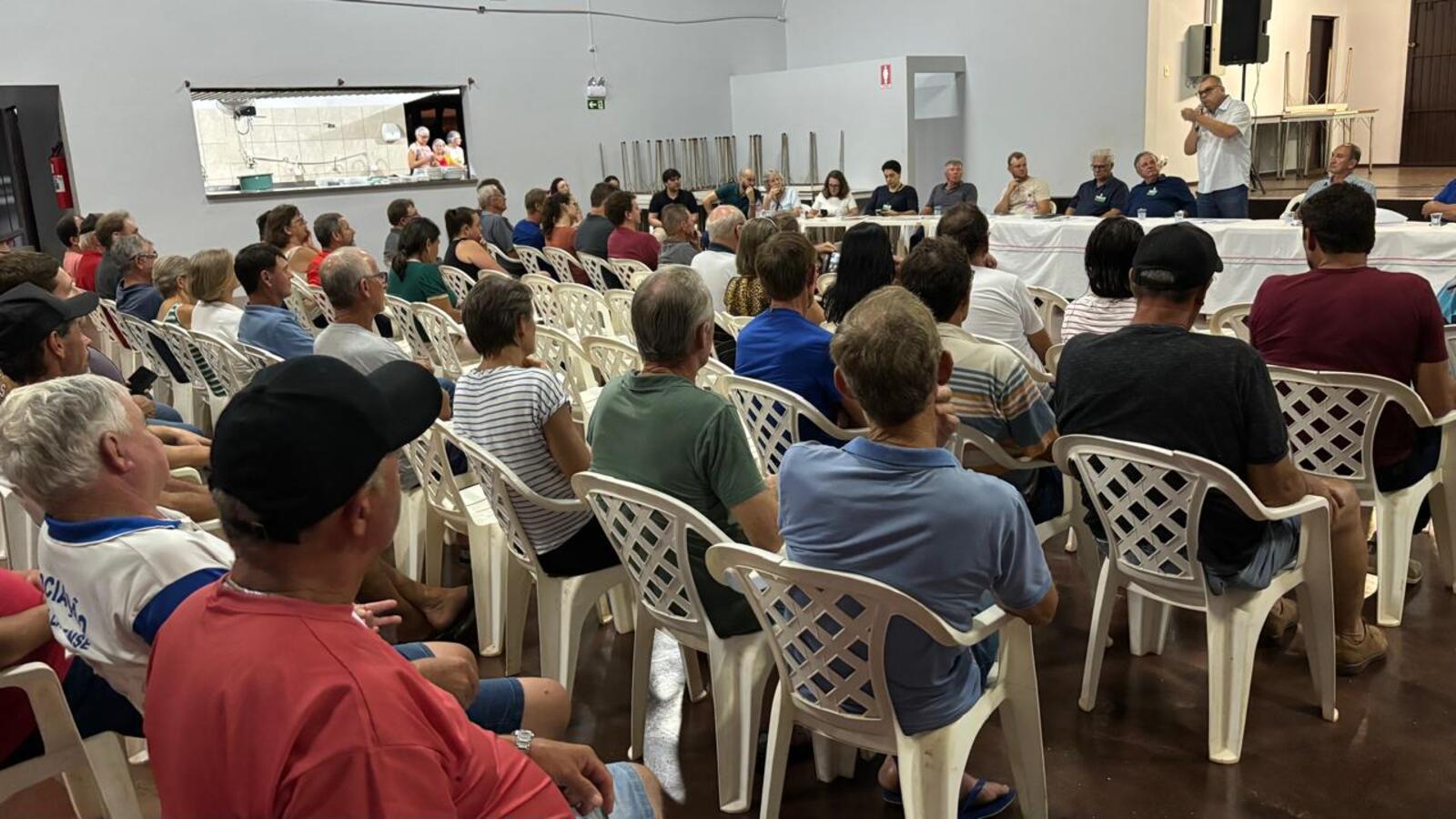 Secretariado do Executivo esteve no Clube Aliança para ouvir as principais demandas da comunidade
