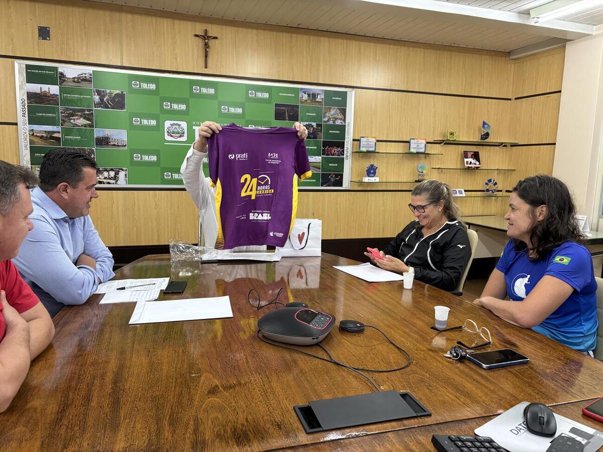 Associação Correr Toledo formaliza convite ao prefeito e alinham detalhes para viabilizar a realização da 12ª edição da competição