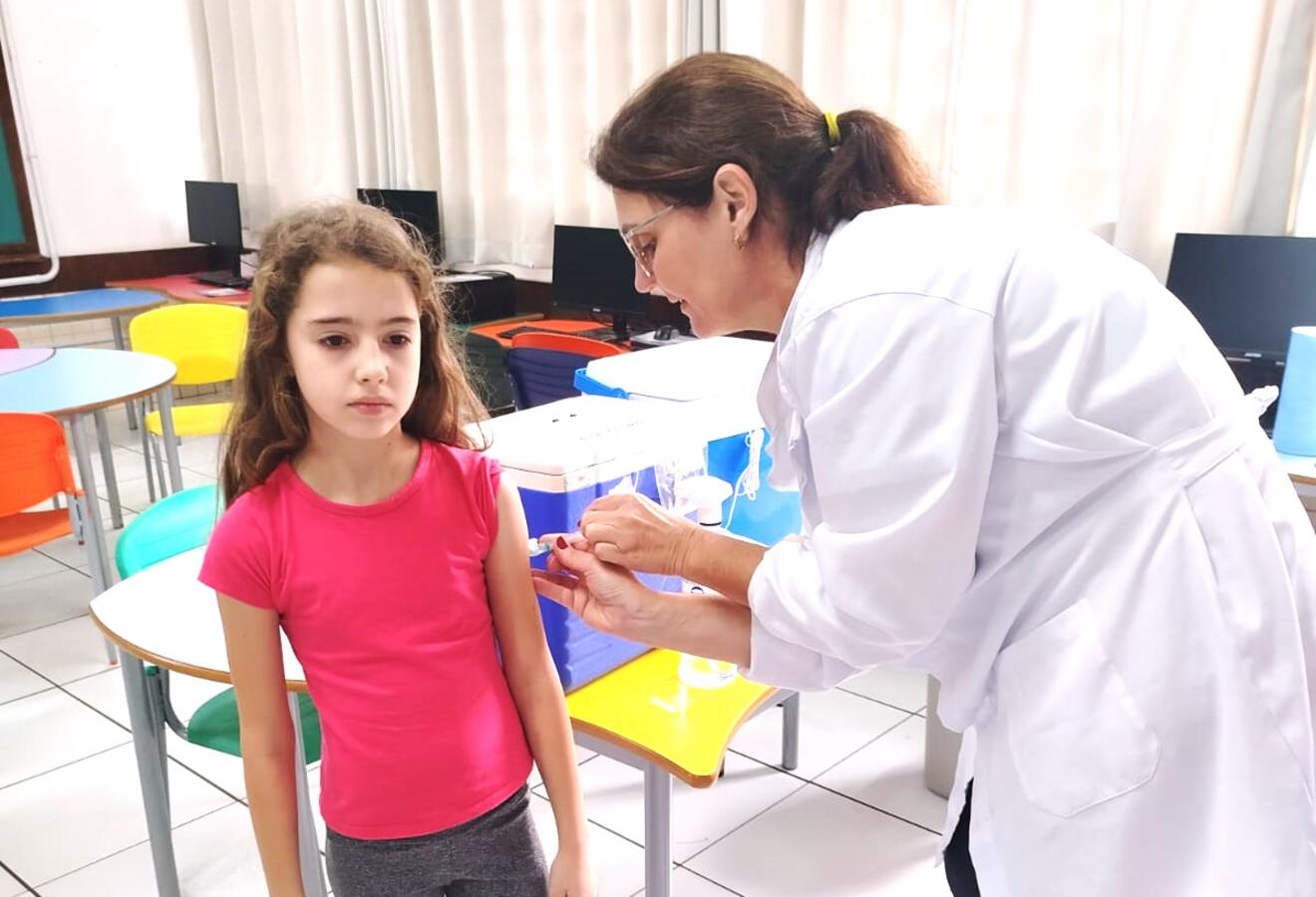 A ação foi considerada um sucesso, com a aplicação de 717 doses de vacinas. As mais procuradas foram  a influenza e a COVID-19