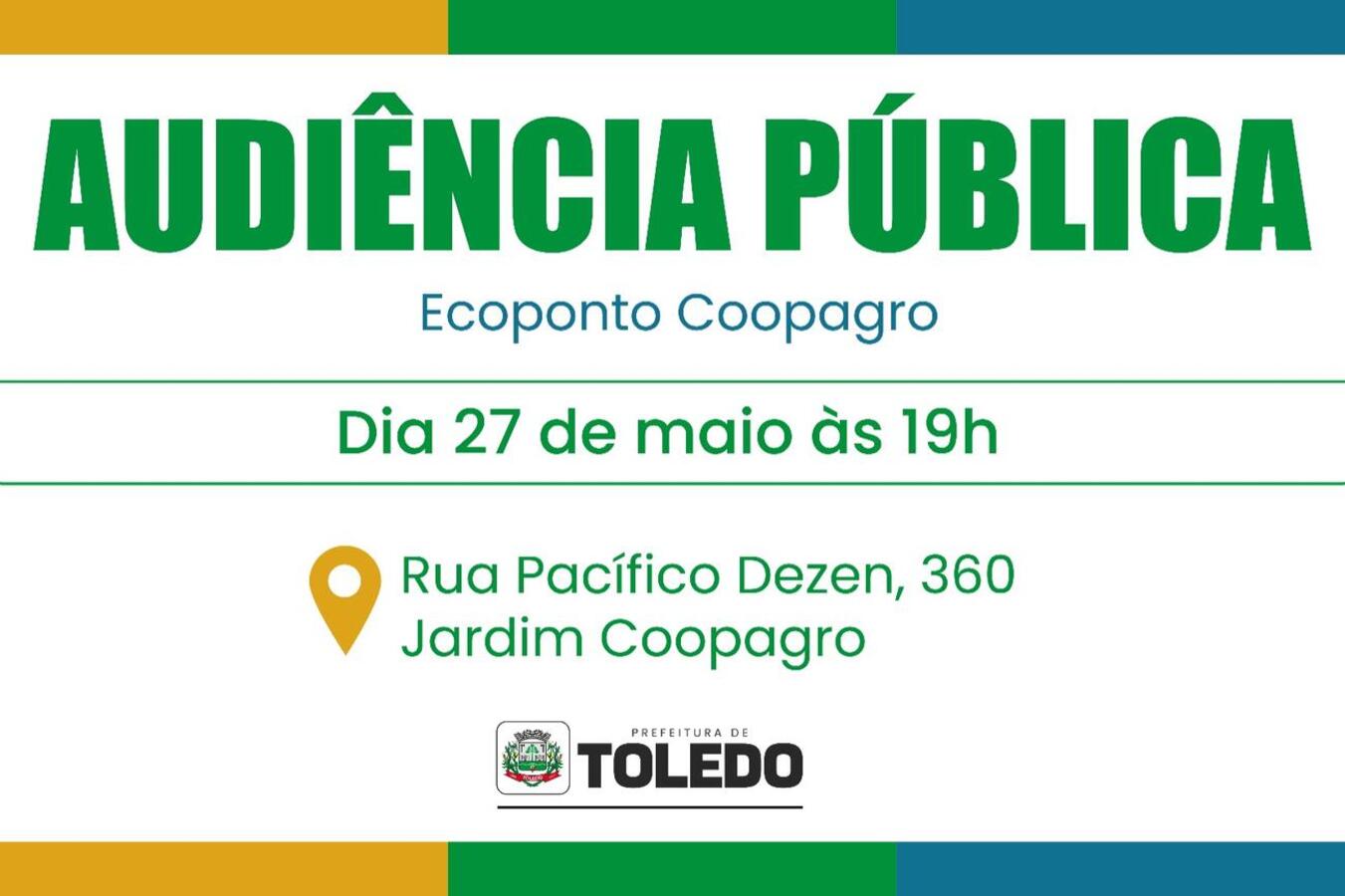 A Secretaria Municipal do Meio Ambiente realizará uma audiência pública apresentando soluções para ponto de coleta de recicláveis 