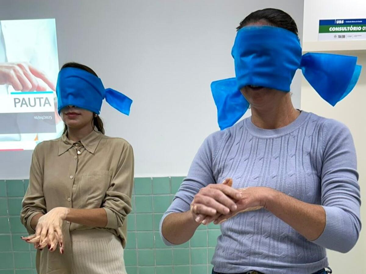 Secretaria da Saúde e Núcleo de Segurança do Paciente promoveram treinamento com base no Protocolo Municipal de Higienização das Mãos