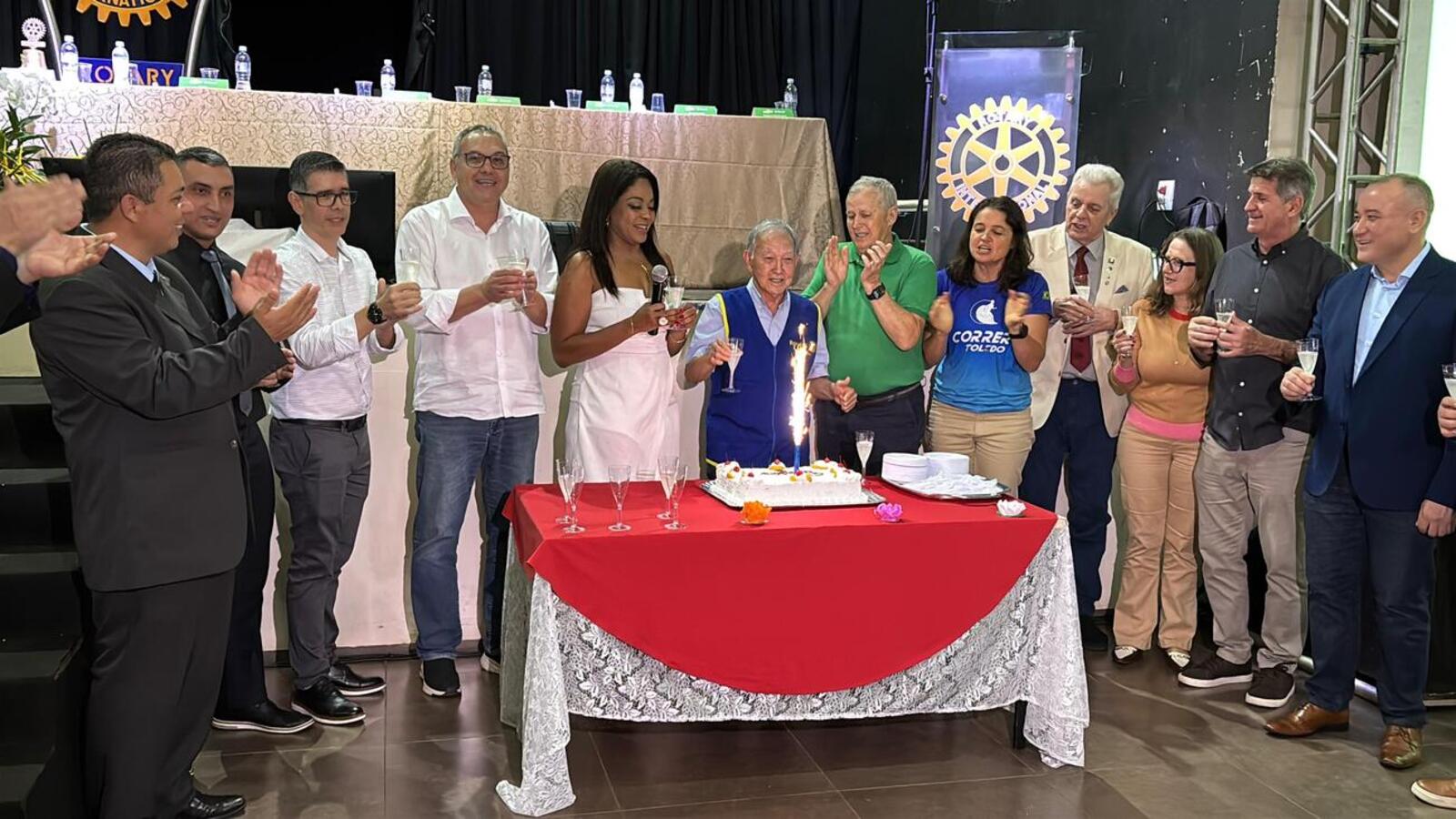 Evento contou com jantar japonês e homenagem ao aniversário de Torao Takada, idealizador da prova