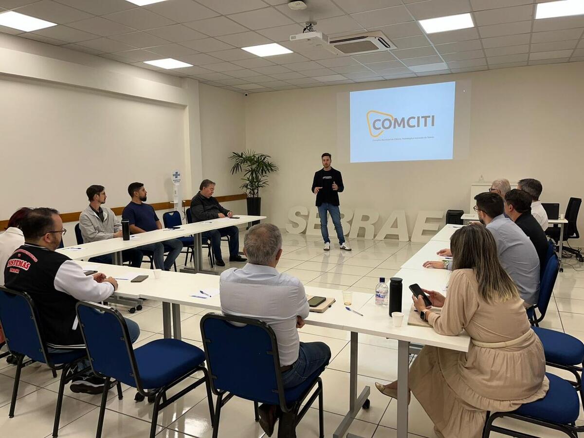 Eleição foi realizada em reunião extraordinária no Sebrae/Toledo e contou com representantes de 10 das 11 instituições que compõem o Comciti