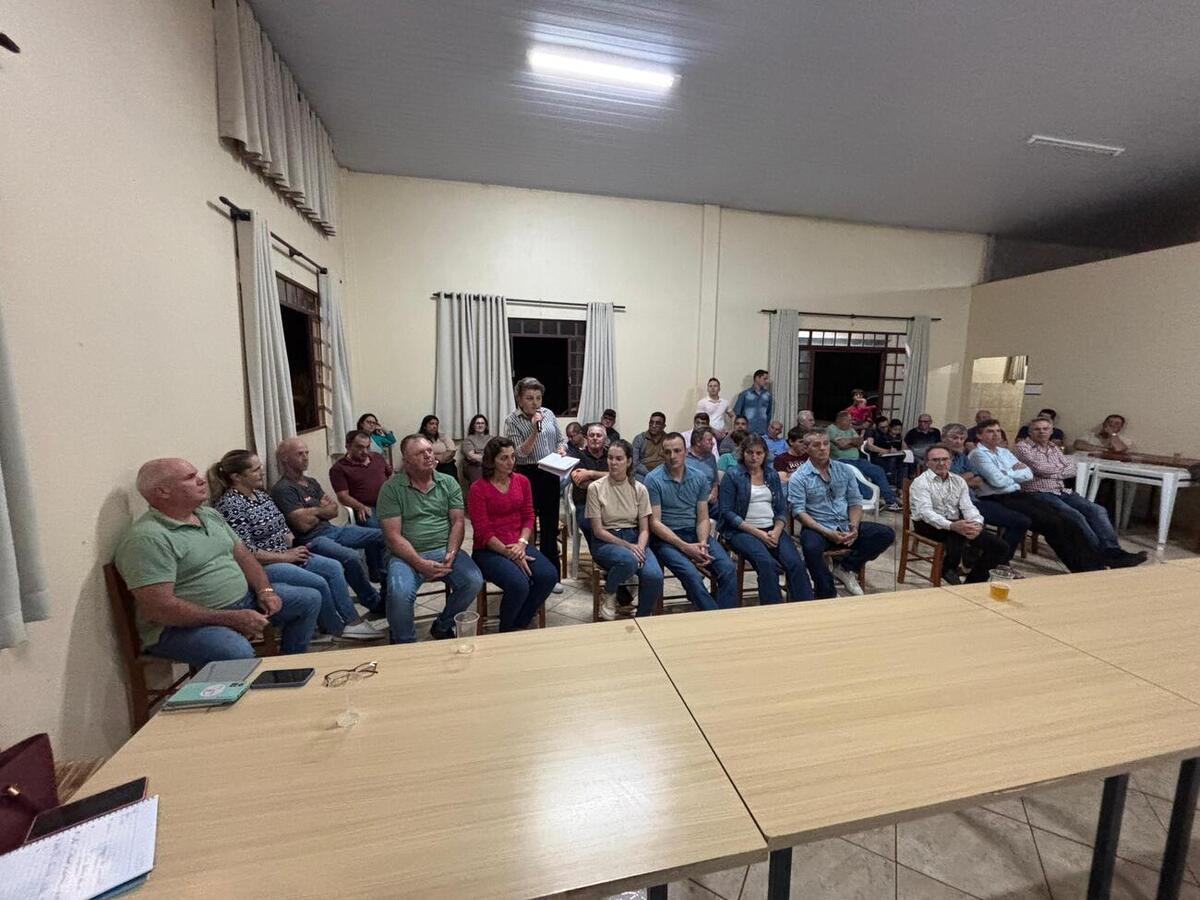 Comunidade recebeu toda equipe administrativa e apresentou as demandas para melhoria das estruturas