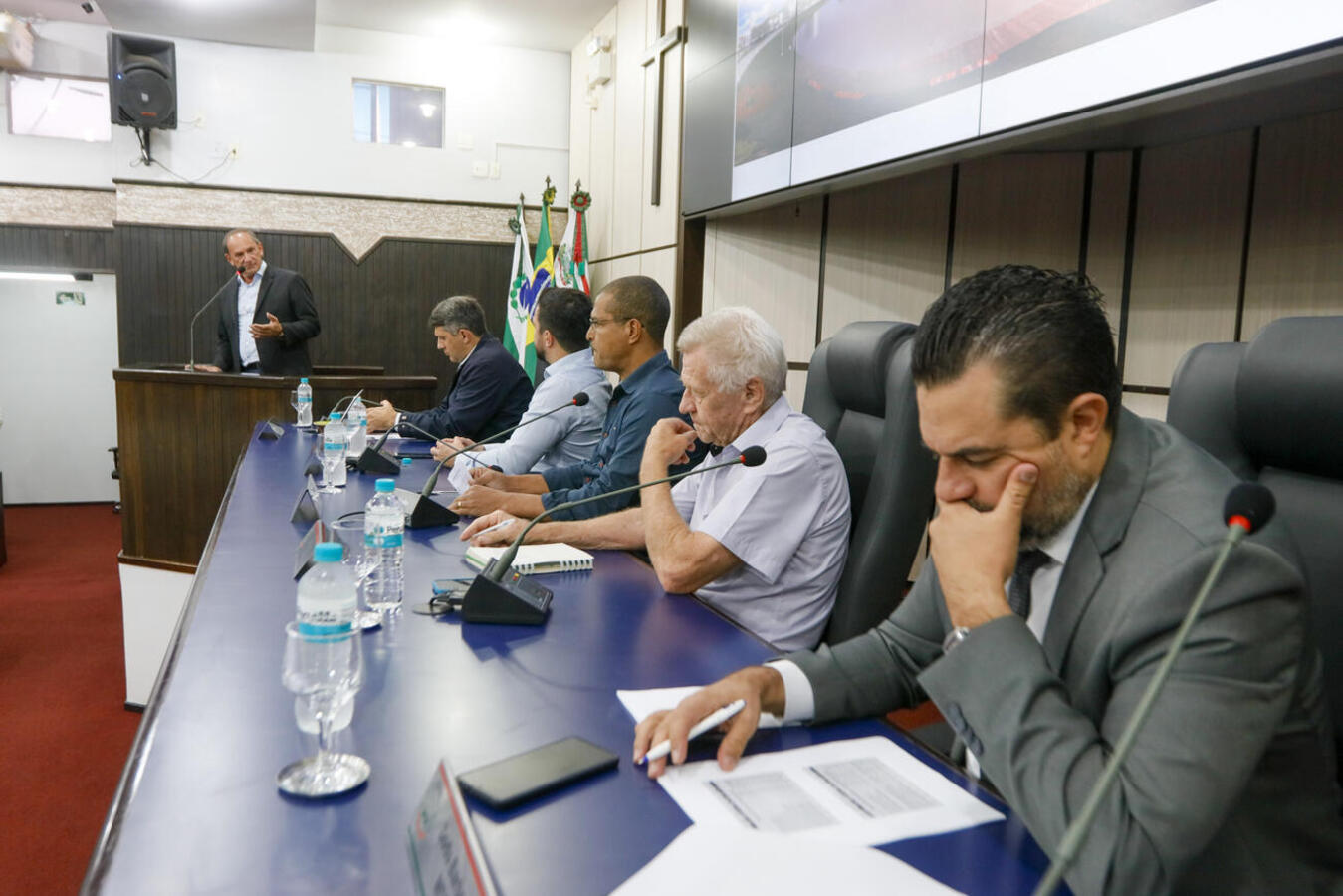No Plenário da Casa de Leis, prestação de contas referente ao 1º quadrimestre de 2025 ocorreu em audiência pública realizada na manhã desta segunda-feira (19)