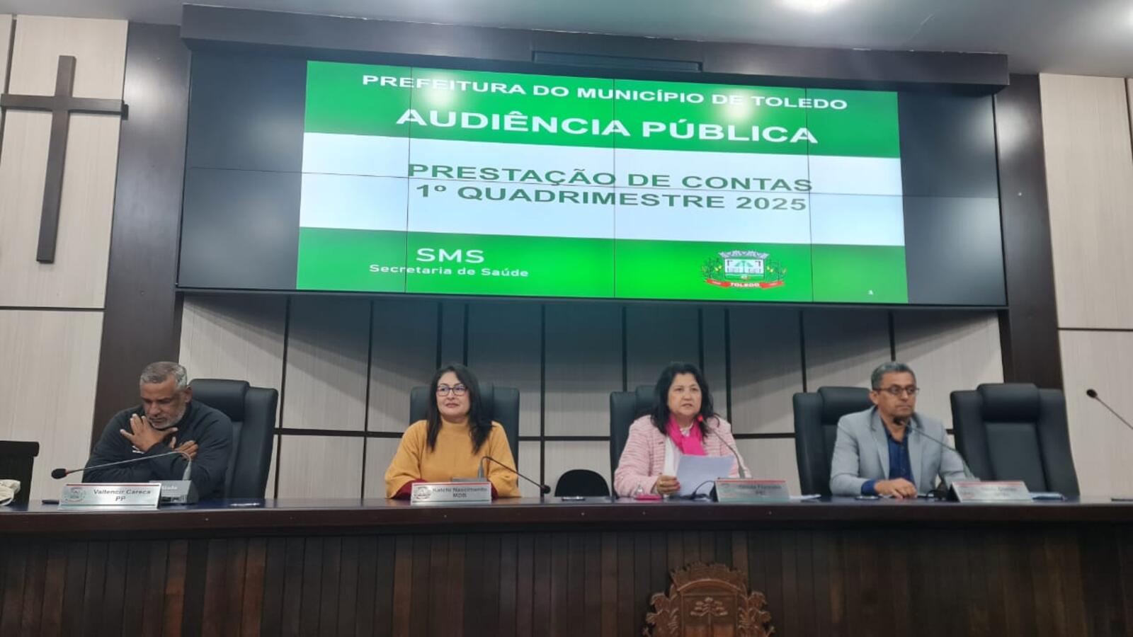 Prestação de contas da Secretaria Municipal de Saúde foi apresentada à Comissão de Saúde e Seguridade Social da Câmara de Vereadores nesta quarta-feira (28)