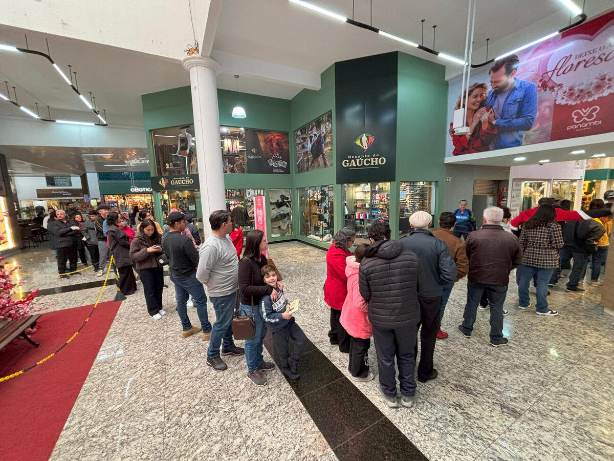 Mais de 700 doses de vacinas foram aplicadas no último sábado durante a campanha de vacinação no Shopping Panambi