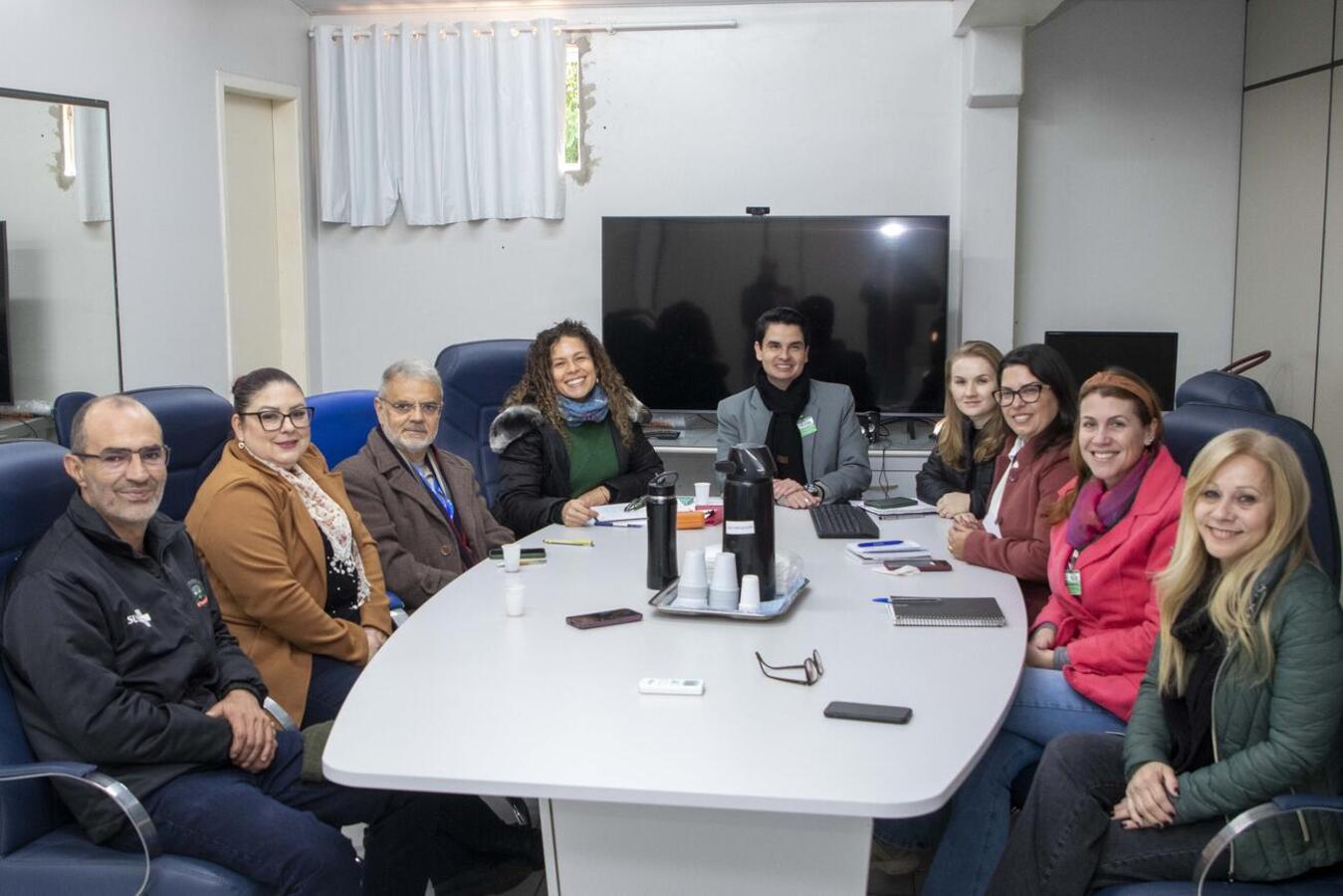 Encontro com representantes da UFRGS abordou o andamento do programa Saúde com Agente e reuniu representantes locais e nacionais da Atenção Primária