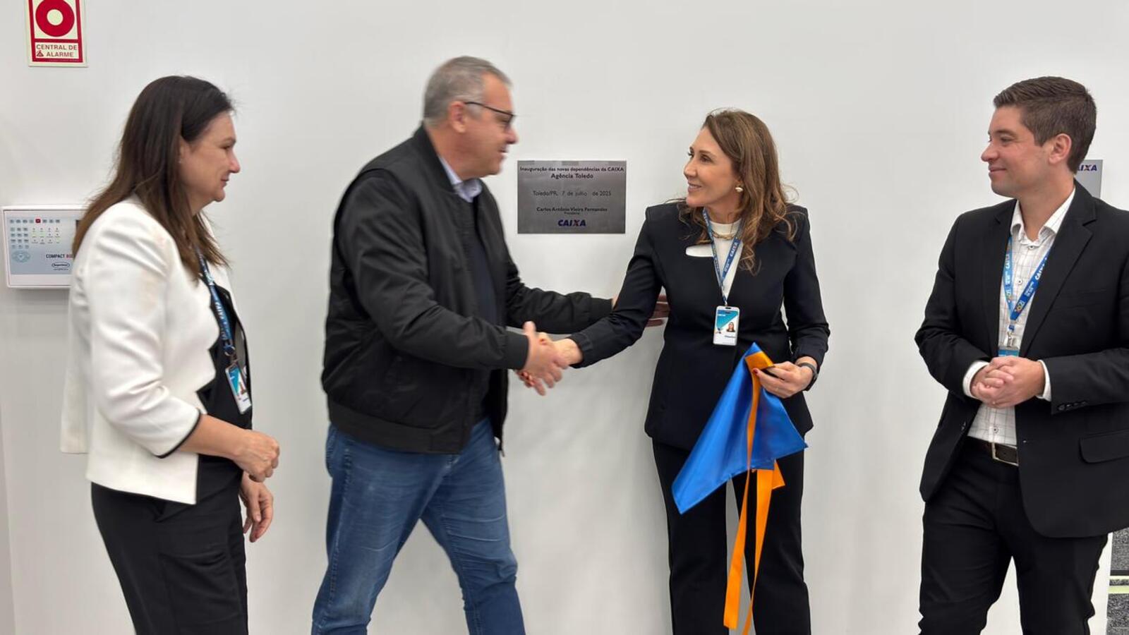 Prefeito Mario Costenaro esteve na cerimônia e destacou a importância do novo espaço para o fortalecimento do município