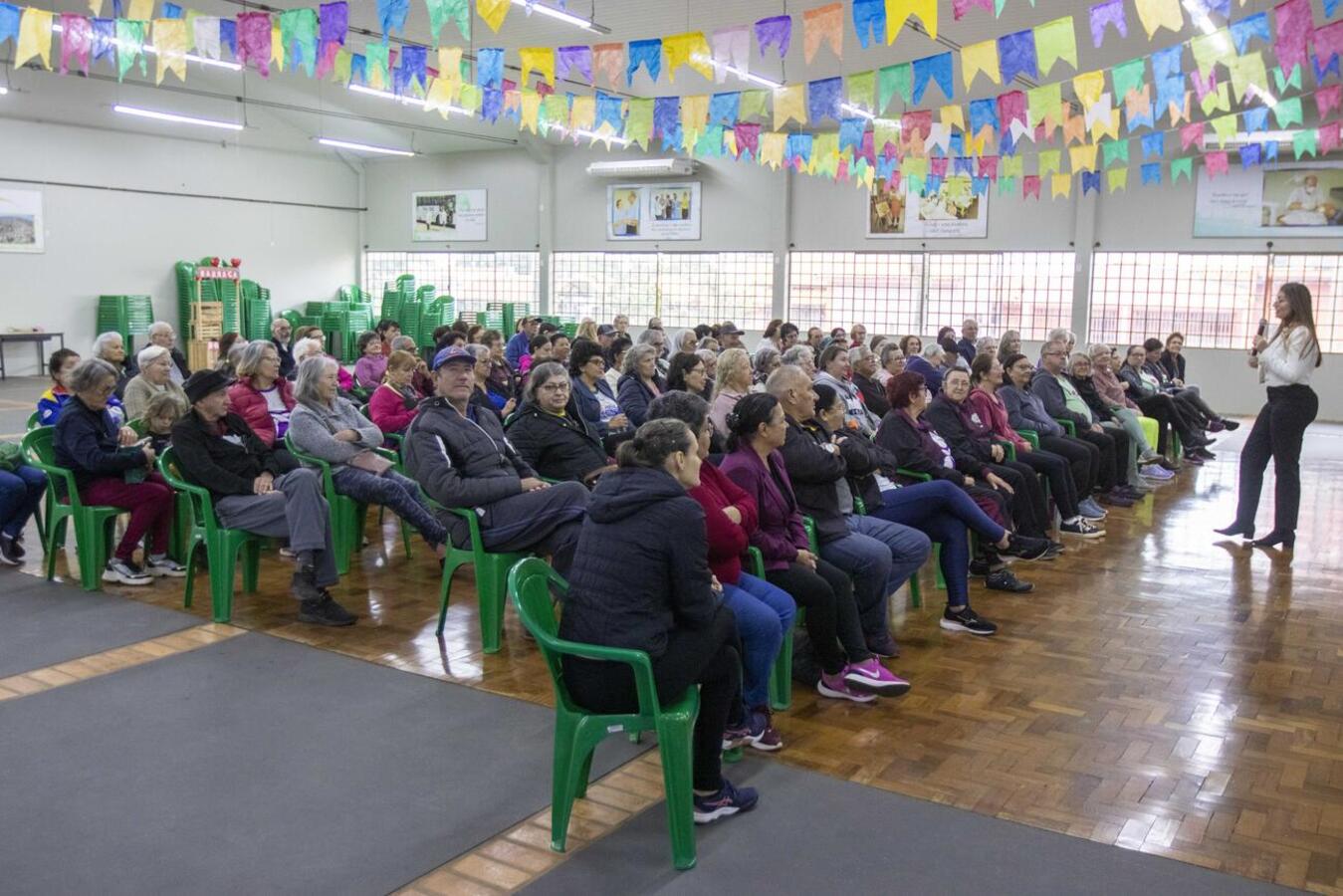 Na sexta-feira (11) o Centro de Revitalização da Terceira Idade (Certi) do Jardim Coopagro realizou um evento de conscientização da diabetes