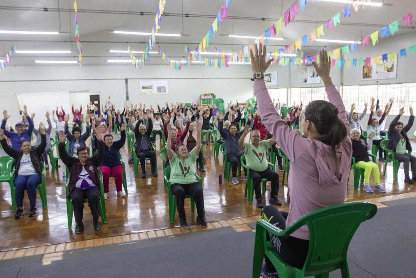 Na sexta-feira (11) o Centro de Revitalização da Terceira Idade (Certi) do Jardim Coopagro realizou um evento de conscientização da diabetes