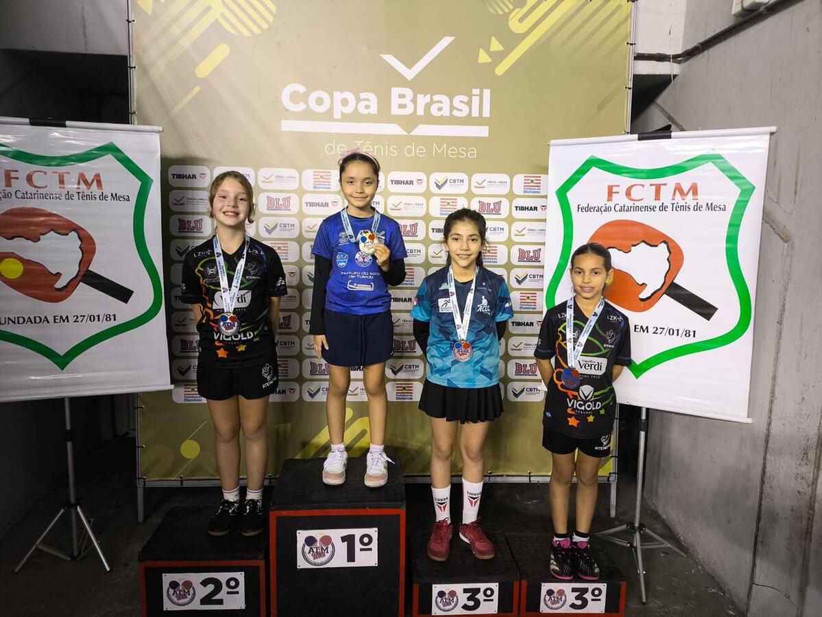 Durante os dias 27 a 29 foi realizada, no estado de Santa Catarina, a Copa Brasil de Tênis de Mesa, onde dois atletas de Toledo subiram ao pódio da competição