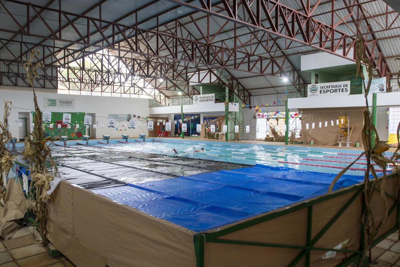 As piscinas Claus Fuchs e Aldo Bello estarão com recesso das atividades aquáticas durante os dias 7 a 25 de julho