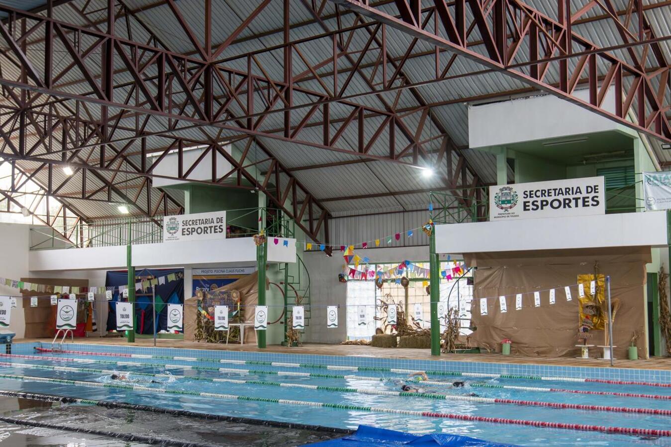 As piscinas Claus Fuchs e Aldo Bello estarão com recesso das atividades aquáticas durante os dias 7 a 25 de julho