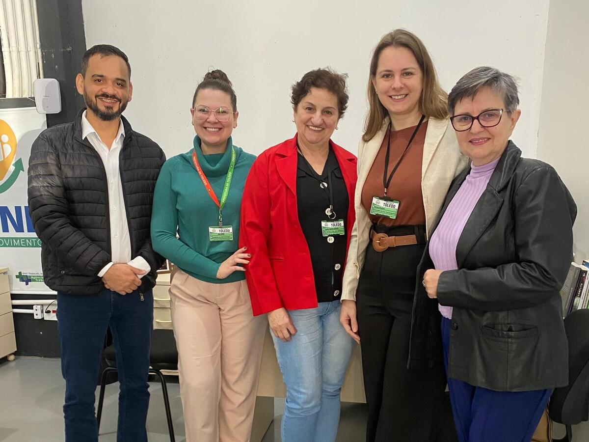 Na manhã desta terça-feira (8) representantes da Agência do Trabalhador se reuniram com representantes da SDHS para alinhar detalhes do projeto “Toledo que Cuida, Toledo que Emprega”