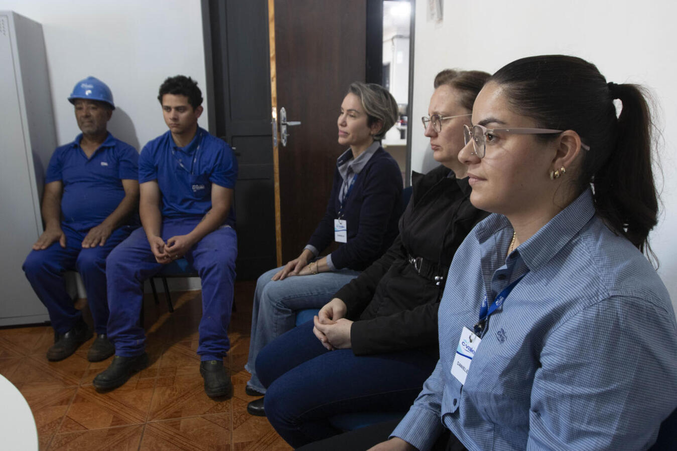 Atividade, realizada na tarde desta quarta (28) na unidade instalada no distrito, integra ações da semana interna de prevenção de acidentes (Sipat) da cooperativa