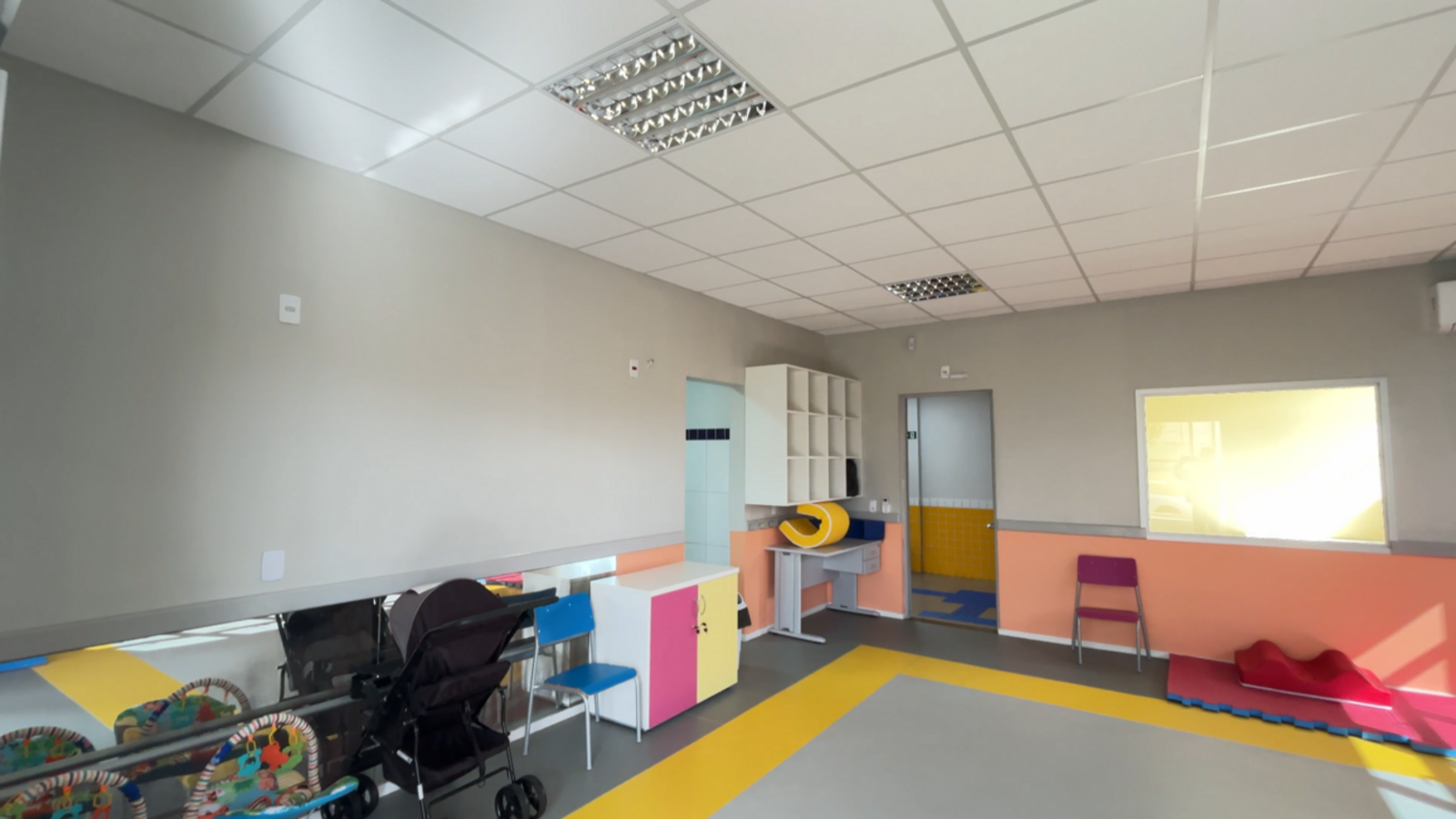 O Centro Municipal de Educação Infantil Professora Jane Elizete Alves Wilchen está pronto para receber as crianças no dia 26 de agosto