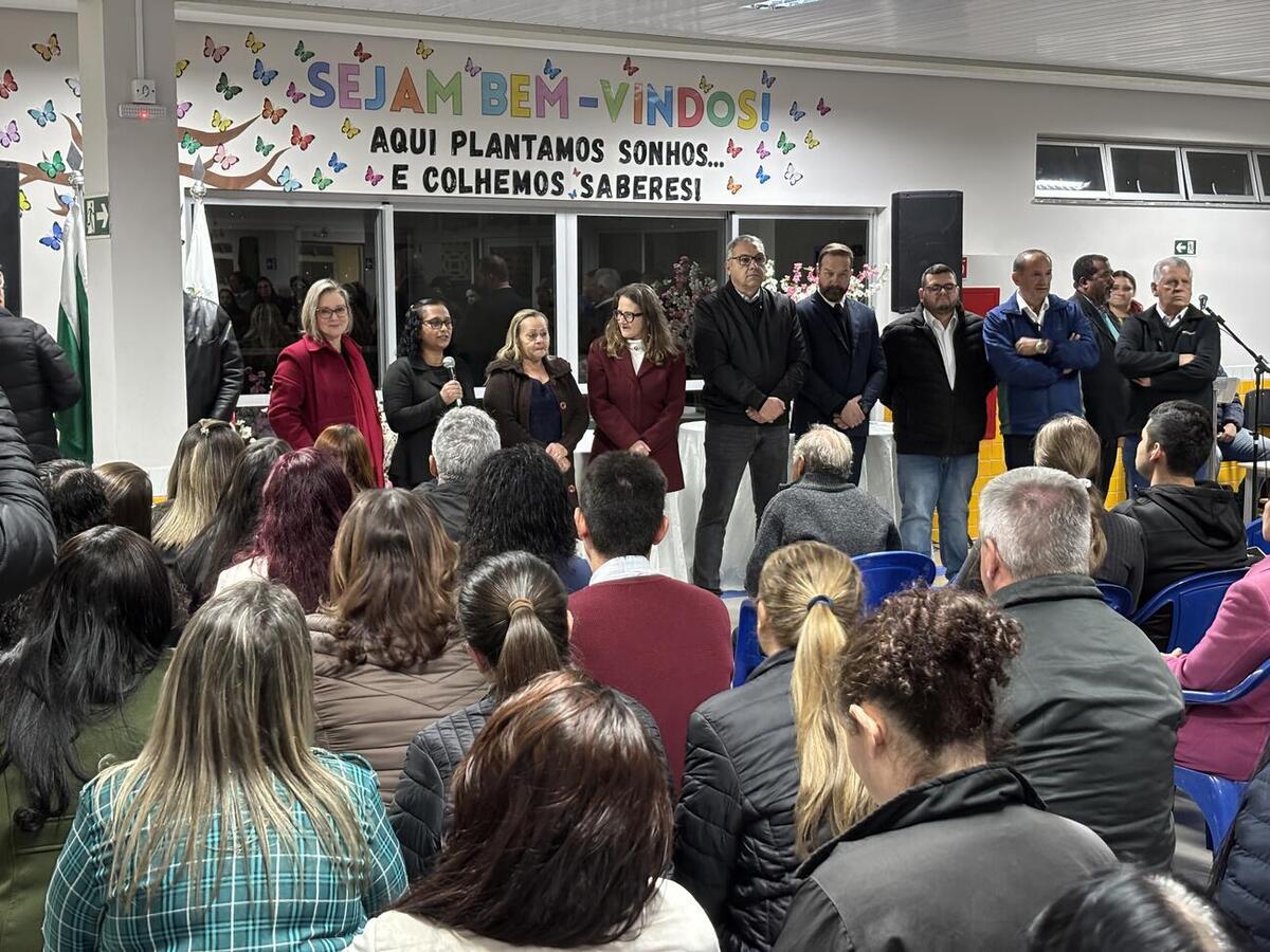 Unidade leva o nome da professora Jane Elizete Alves Wilchen, homenageada pelo trabalho na educação infantil