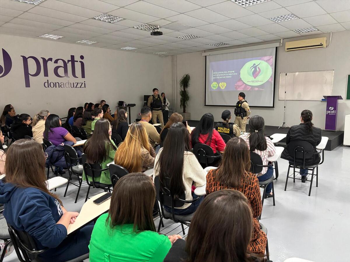 Ação abordou formas de violência e canais de proteção às mulheres