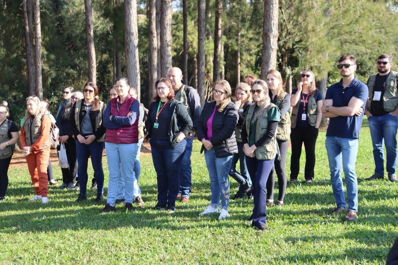 Representantes de 24 municípios do Oeste do Paraná participaram, nesta sexta-feira (29), de atividade promovida pelo Convênio Linha Ecológica