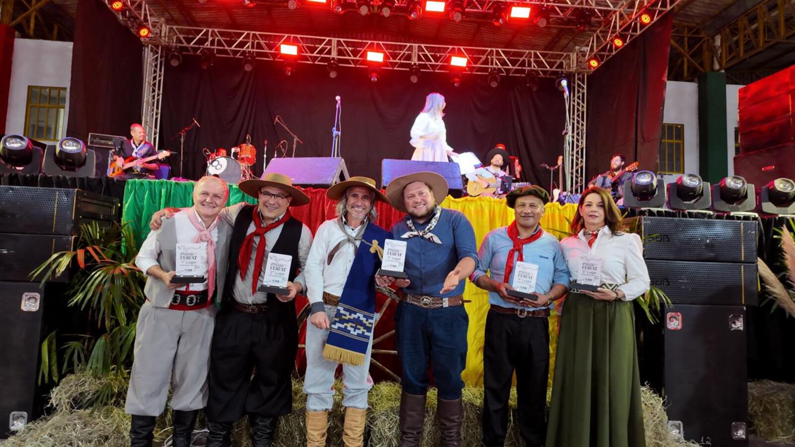 Finalistas da categoria Interpretação Veterano