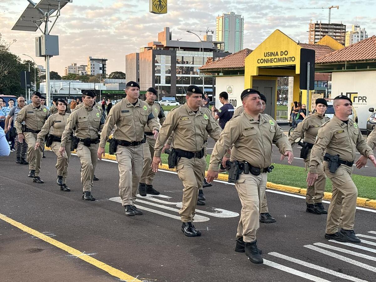 Evento, na tarde da última sexta-feira (29/8), contou com desfile da tropa e entrega de medalhas no Parque Ecológico Diva Paim Barth