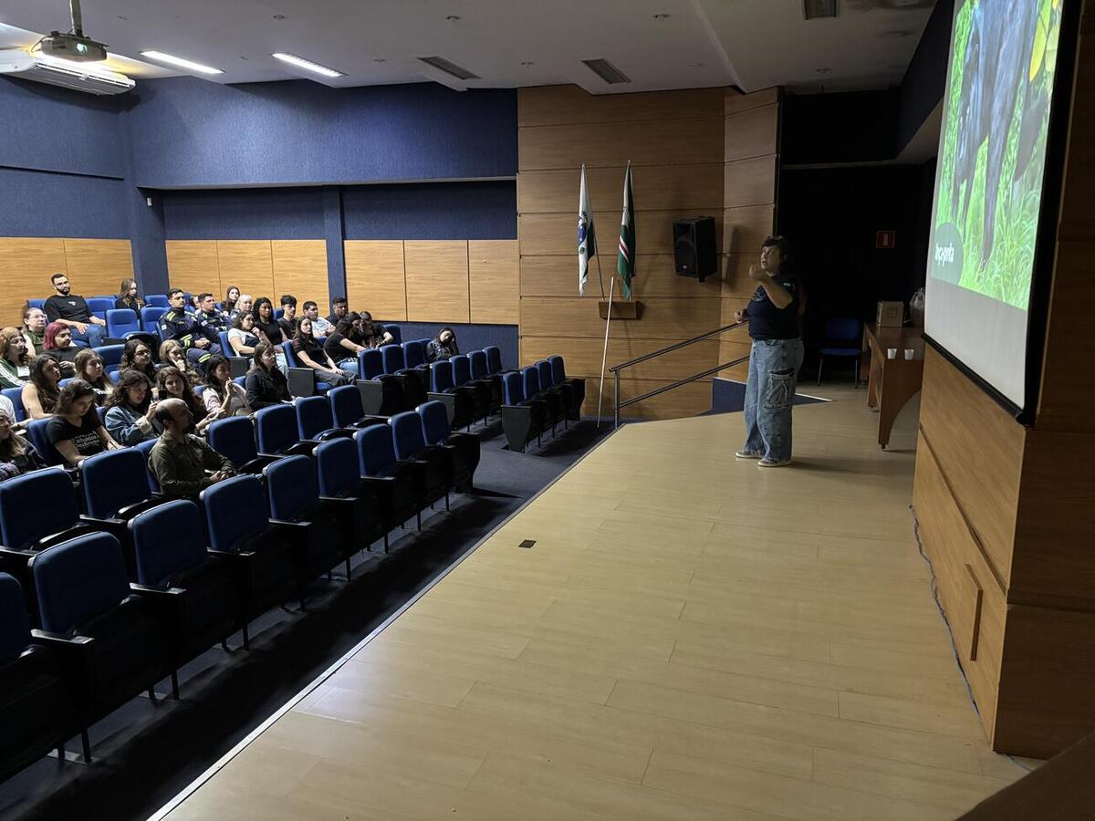 Capacitação teve como objetivo preparar profissionais e interessados para lidar com ocorrências envolvendo felinos silvestres