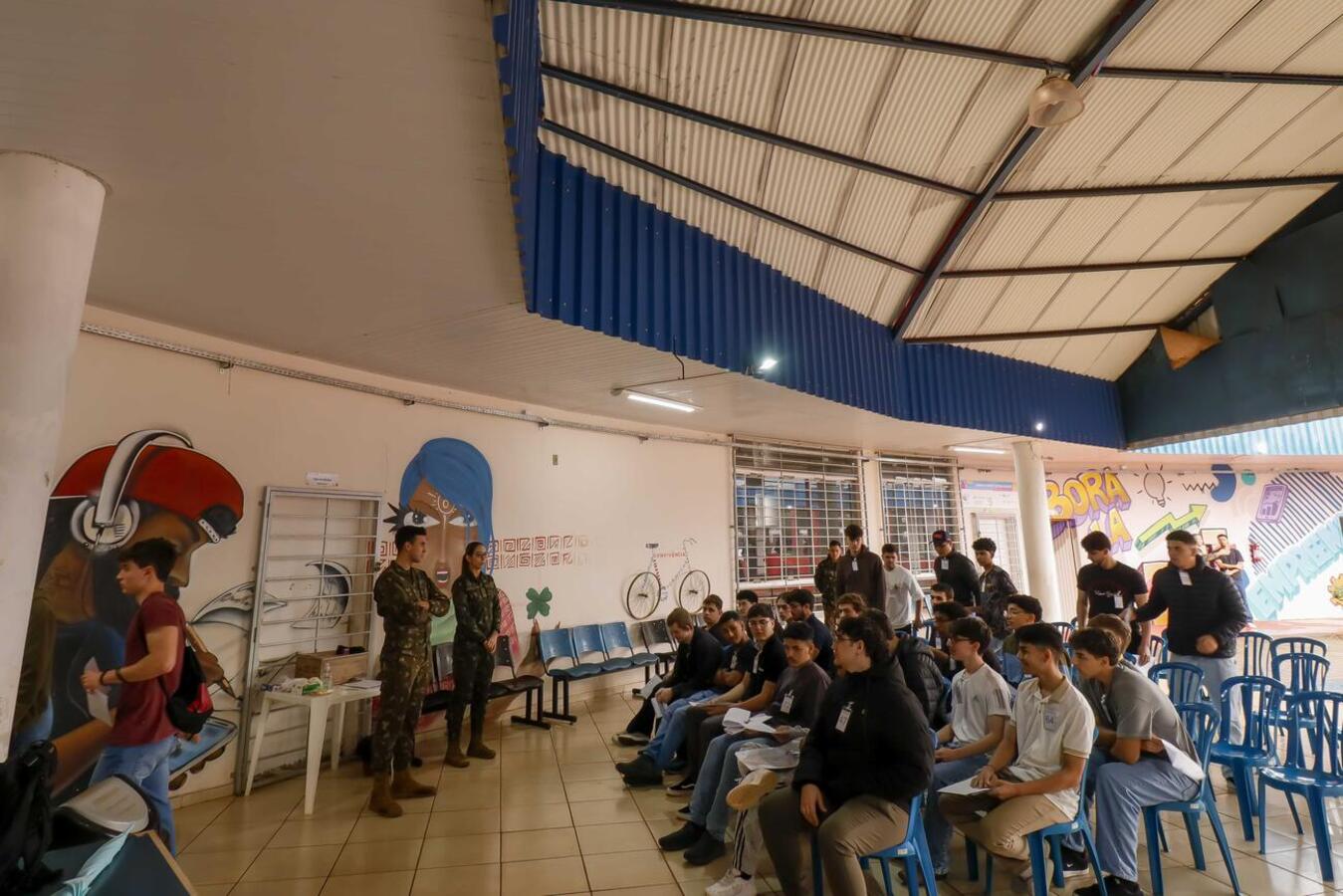 Nesta segunda-feira (22) foi realizado o primeiro dia de inspeções médicas dos 599 jovens convocados pelo serviço militar, etapa fundamental para a avaliação física e mental dos alistados