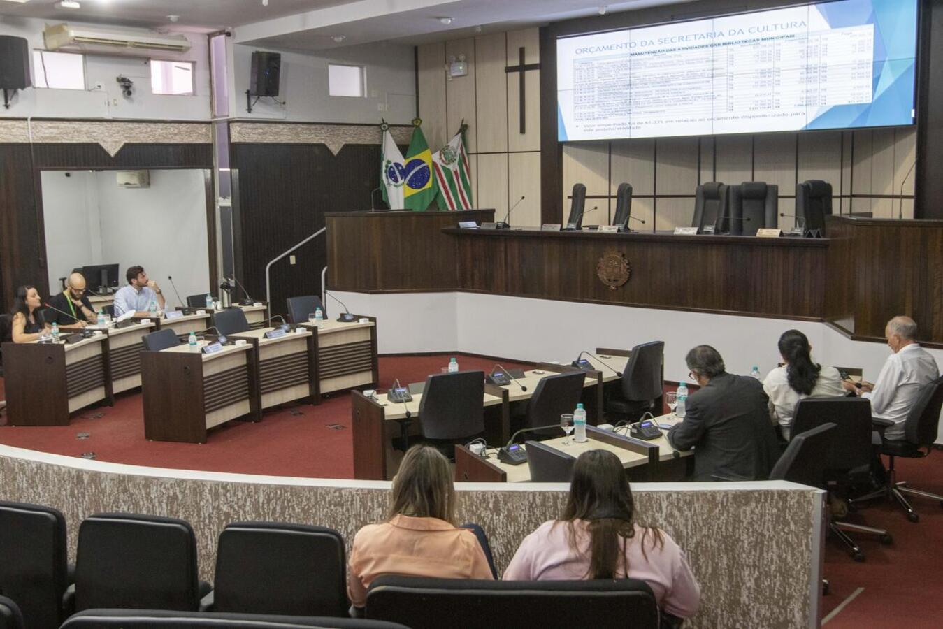 Equipe da pasta detalhou, na manhã desta segunda-feira (29), em audiência pública no Plenário do Legislativo, execução físico-orçamentária do 2º quadrimestre de 2025