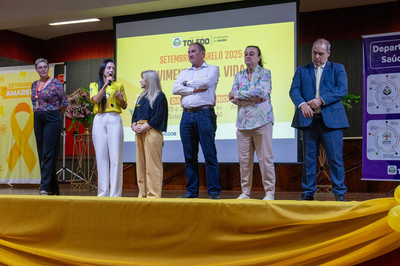 Departamento da SMS está na organização de evento que está sendo realizado nesta quinta e sexta-feira (25 e 26) no anfiteatro do câmpus 1 da Unipar/Toledo
