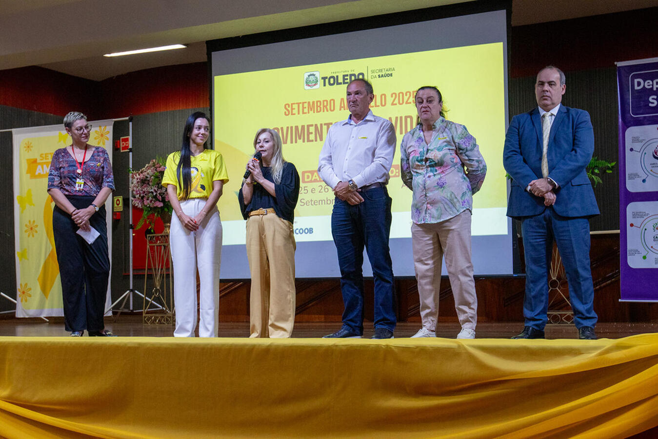Departamento da SMS está na organização de evento que está sendo realizado nesta quinta e sexta-feira (25 e 26) no anfiteatro do câmpus 1 da Unipar/Toledo