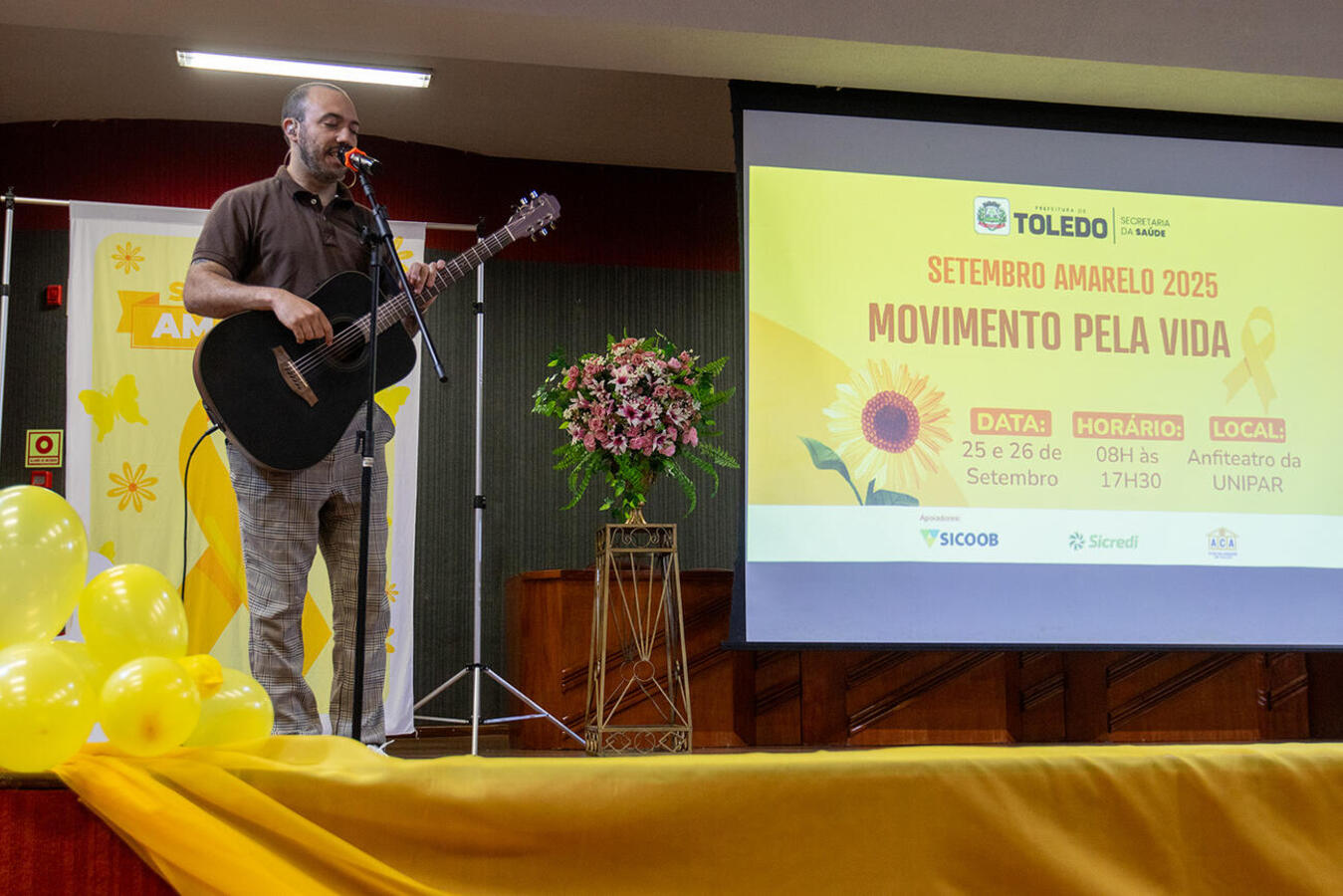 Departamento da SMS está na organização de evento que está sendo realizado nesta quinta e sexta-feira (25 e 26) no anfiteatro do câmpus 1 da Unipar/Toledo