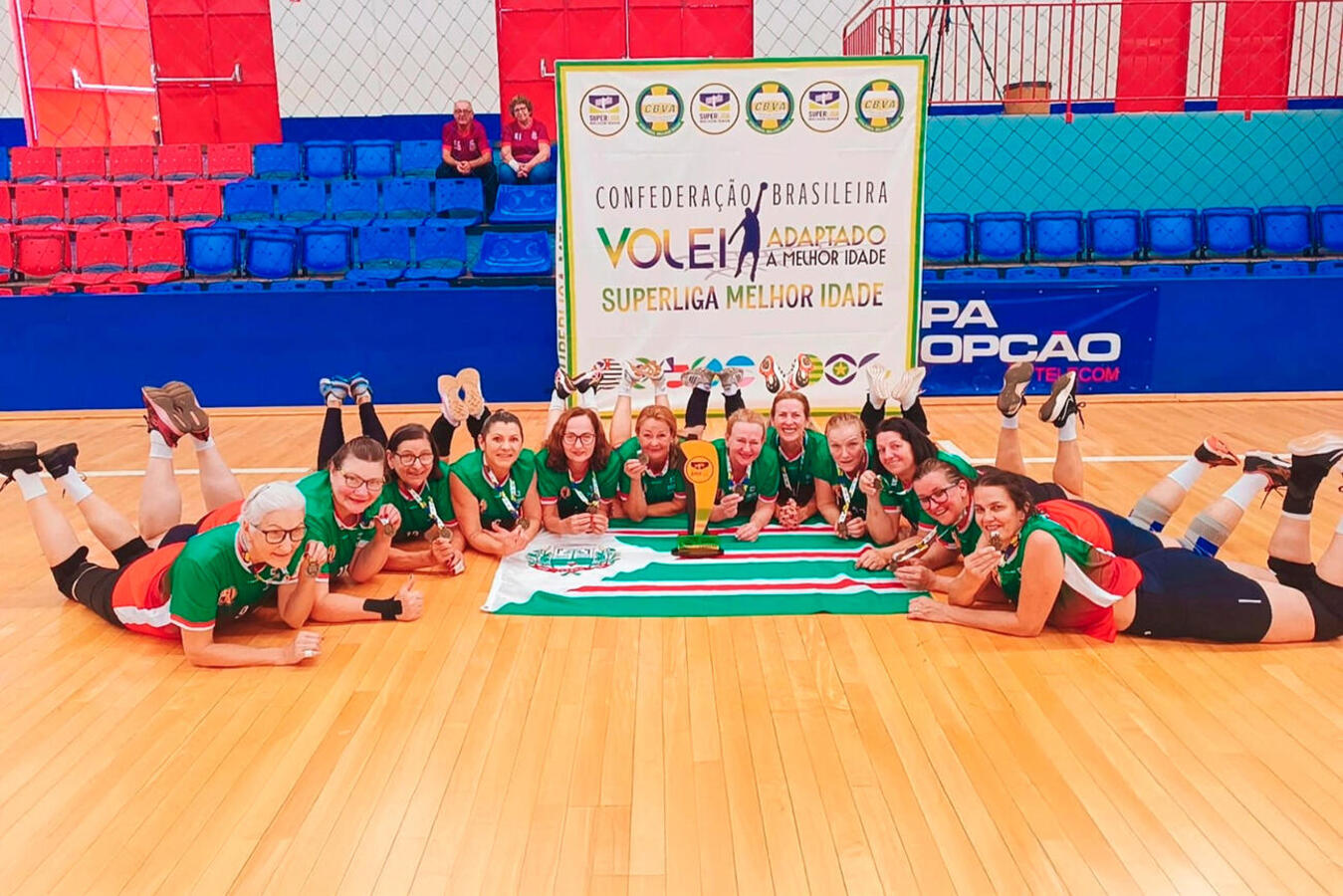 Nas quatro categorias que disputou em competição realizada no último fim de semana em Nova Santa Rosa, o município conquistou medalha de ouro em todas