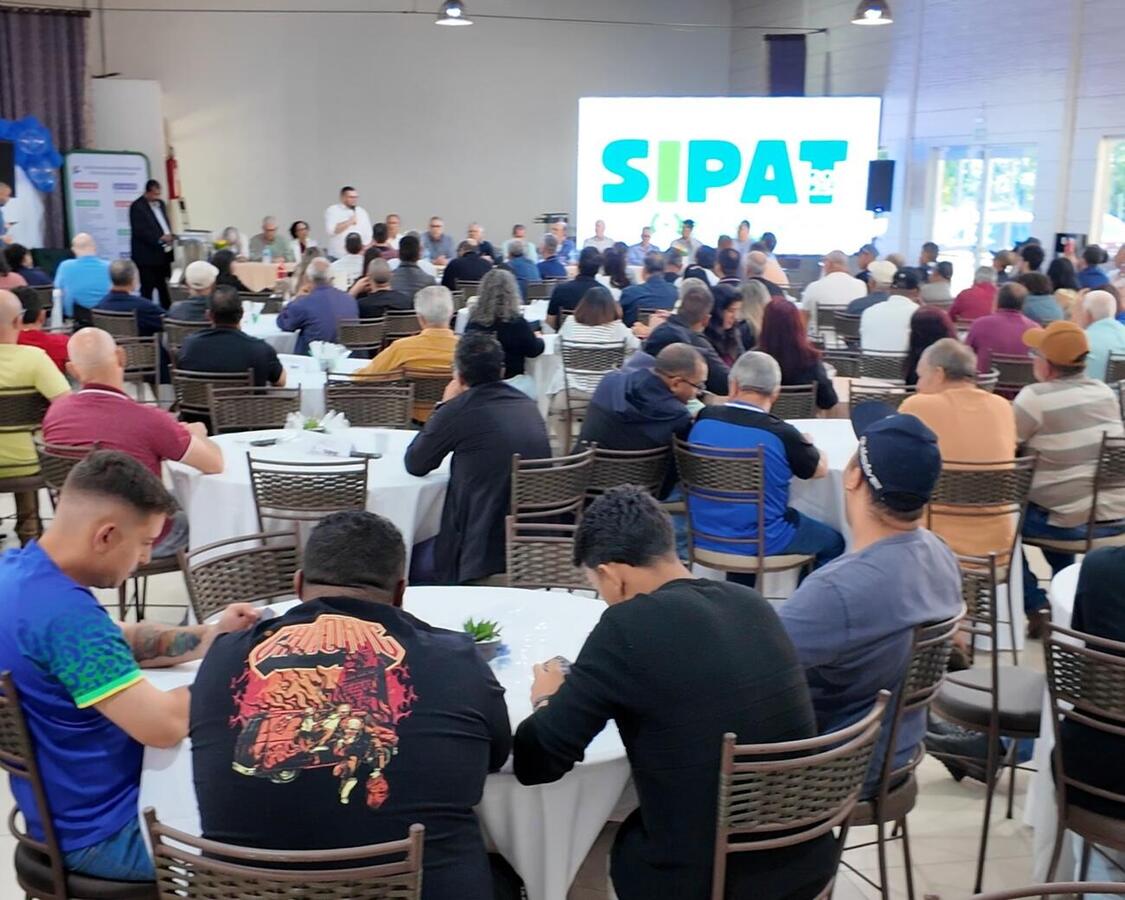 Cerimônia aconteceu na Assermuto durante a Semana Interna de Prevenção de Acidentes de Trabalho
