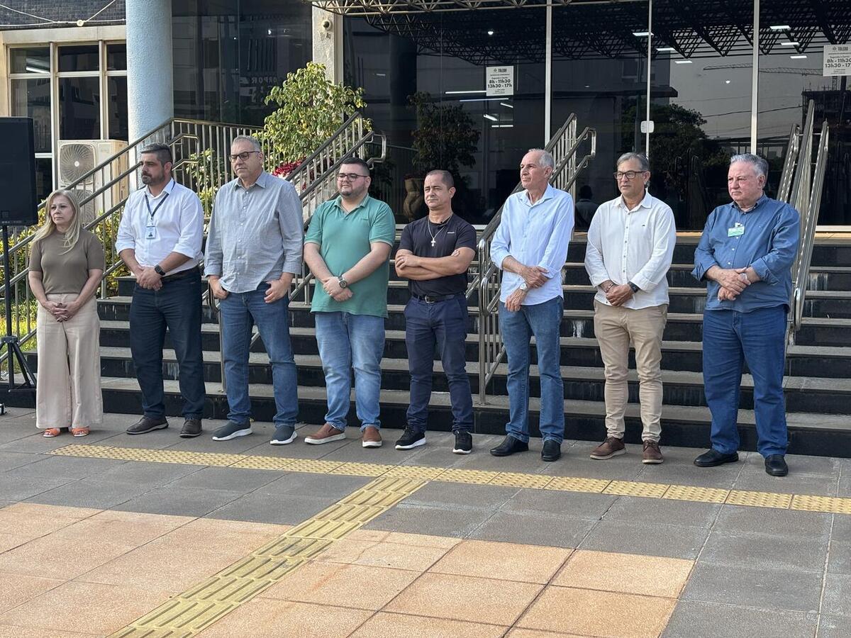 Fiat Argo foi adquirido com recursos de indicação do deputado estadual Mauro Moraes e contrapartida da prefeitura