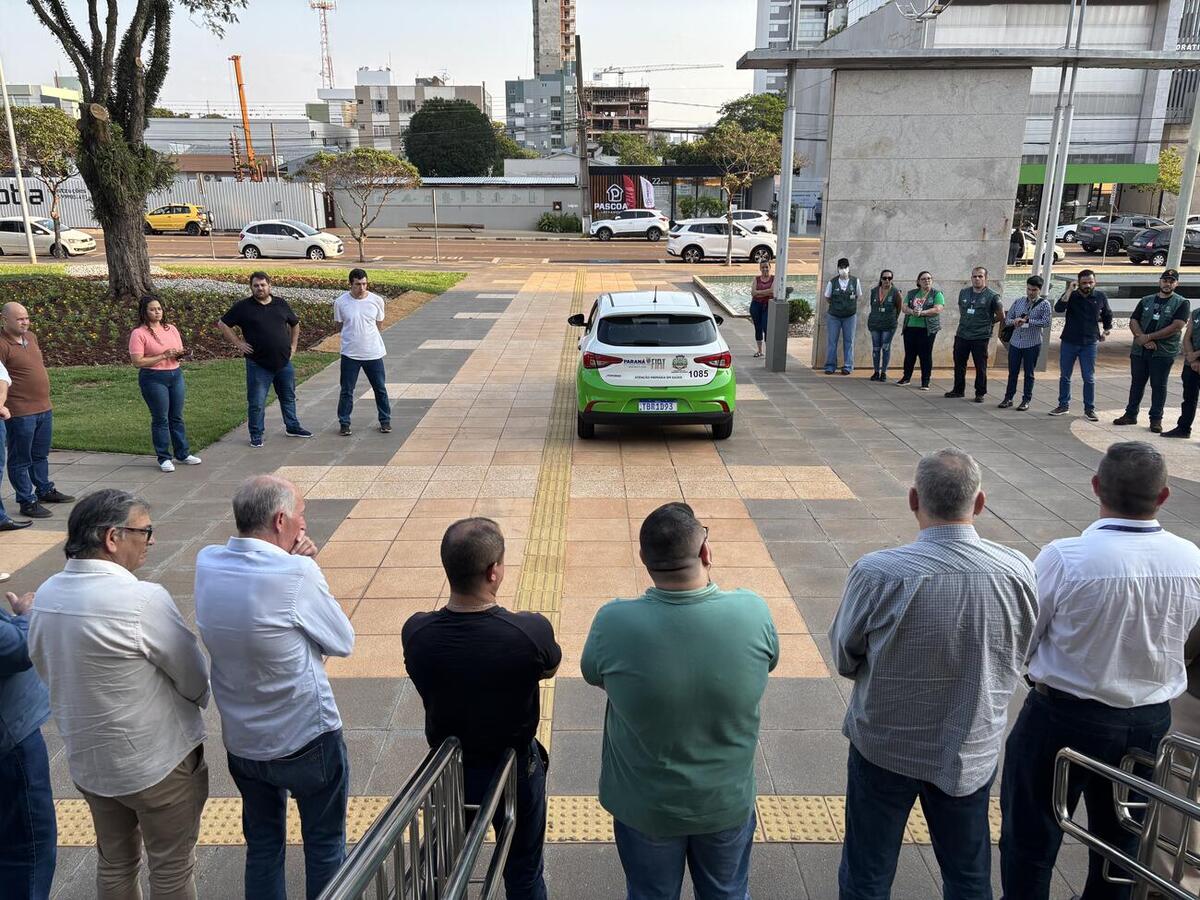Fiat Argo foi adquirido com recursos de indicação do deputado estadual Mauro Moraes e contrapartida da prefeitura