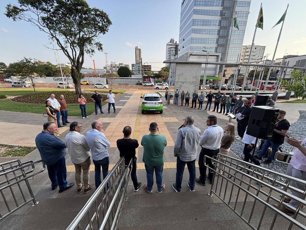 Fiat Argo foi adquirido com recursos de indicação do deputado estadual Mauro Moraes e contrapartida da prefeitura