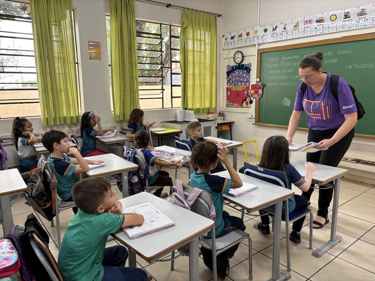 Educadores de Cmeis e escolas tiveram a oportunidade tirar suas dúvidas acerca do funcionamento da plataforma “Iônica”