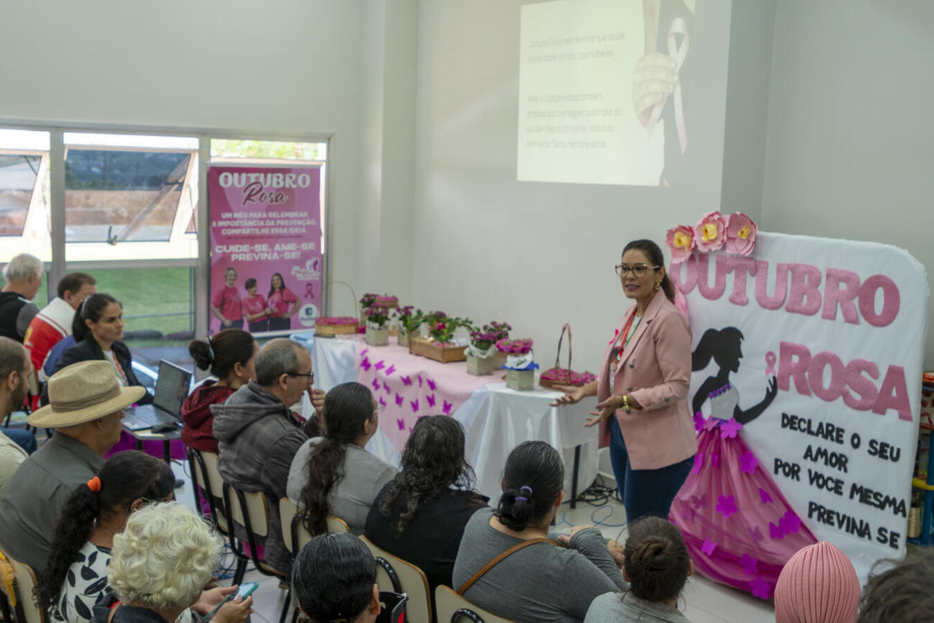 Evento abordou saúde física, emocional e bem-estar da mulher