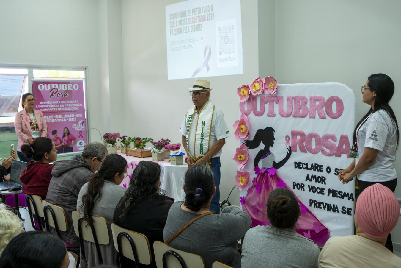 Evento abordou saúde física, emocional e bem-estar da mulher