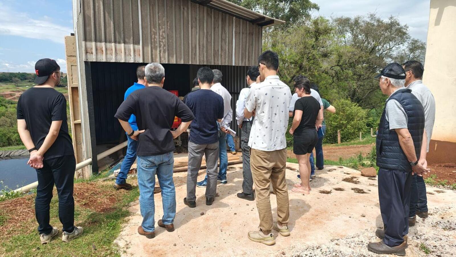 Visita técnica foi acompanhada pela Secretaria de Agricultura e Proteína Animal em propriedade rural de Toledo