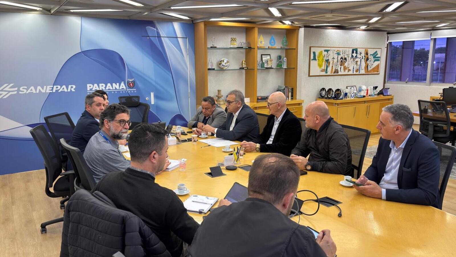 Prefeito Mario Costenaro se reuniu em Curitiba com a diretora de investimentos da companhia para apresentar a demanda da sociedade organizada
