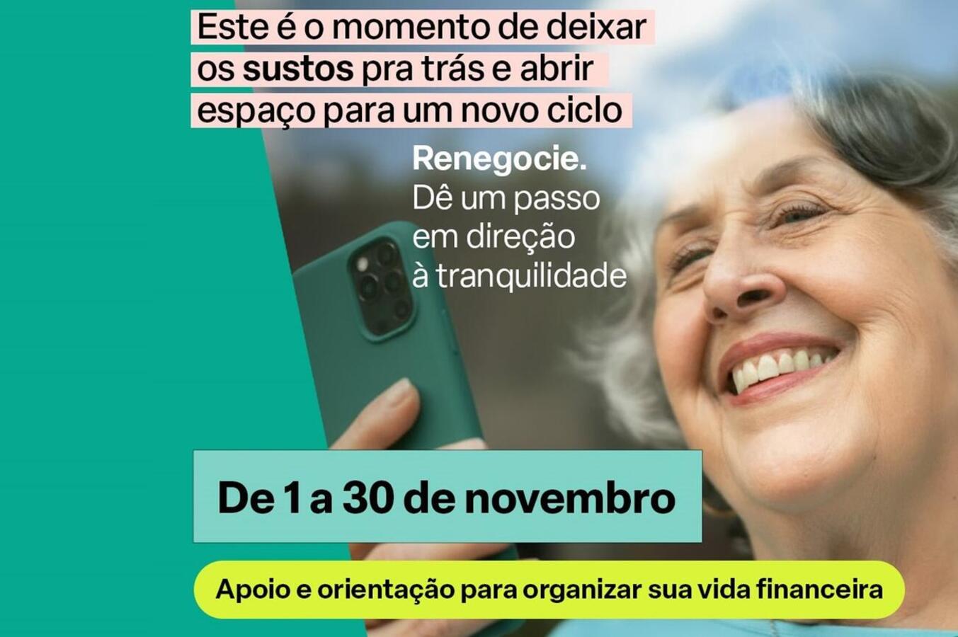 Iniciativa, em parceria com Senacon, Proconsbrasil e Febraban, segue até o dia 30 e possibilita que consumidor negocie seus débitos pela plataforma Consumidor.Gov