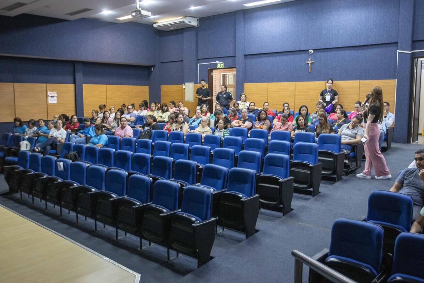 Nesta terça-feira (4) a Secretaria da Saúde realizou uma atividade extra do curso “Mais Saúde com Agente”, a fim de capacitar os Agentes Comunitários de Saúde sobre o tema ISTs