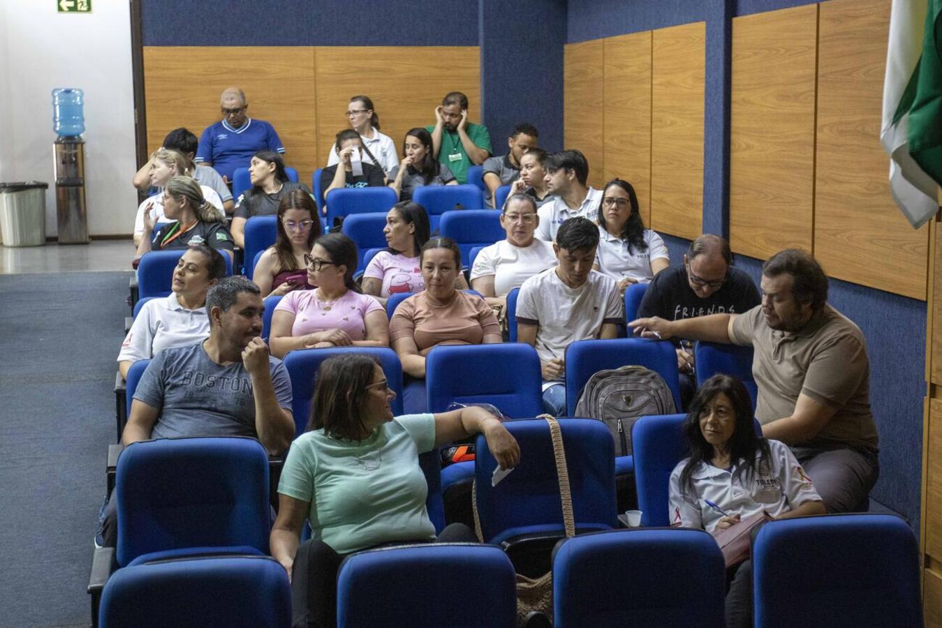 Nesta terça-feira (4) a Secretaria da Saúde realizou uma atividade extra do curso “Mais Saúde com Agente”, a fim de capacitar os Agentes Comunitários de Saúde sobre o tema ISTs