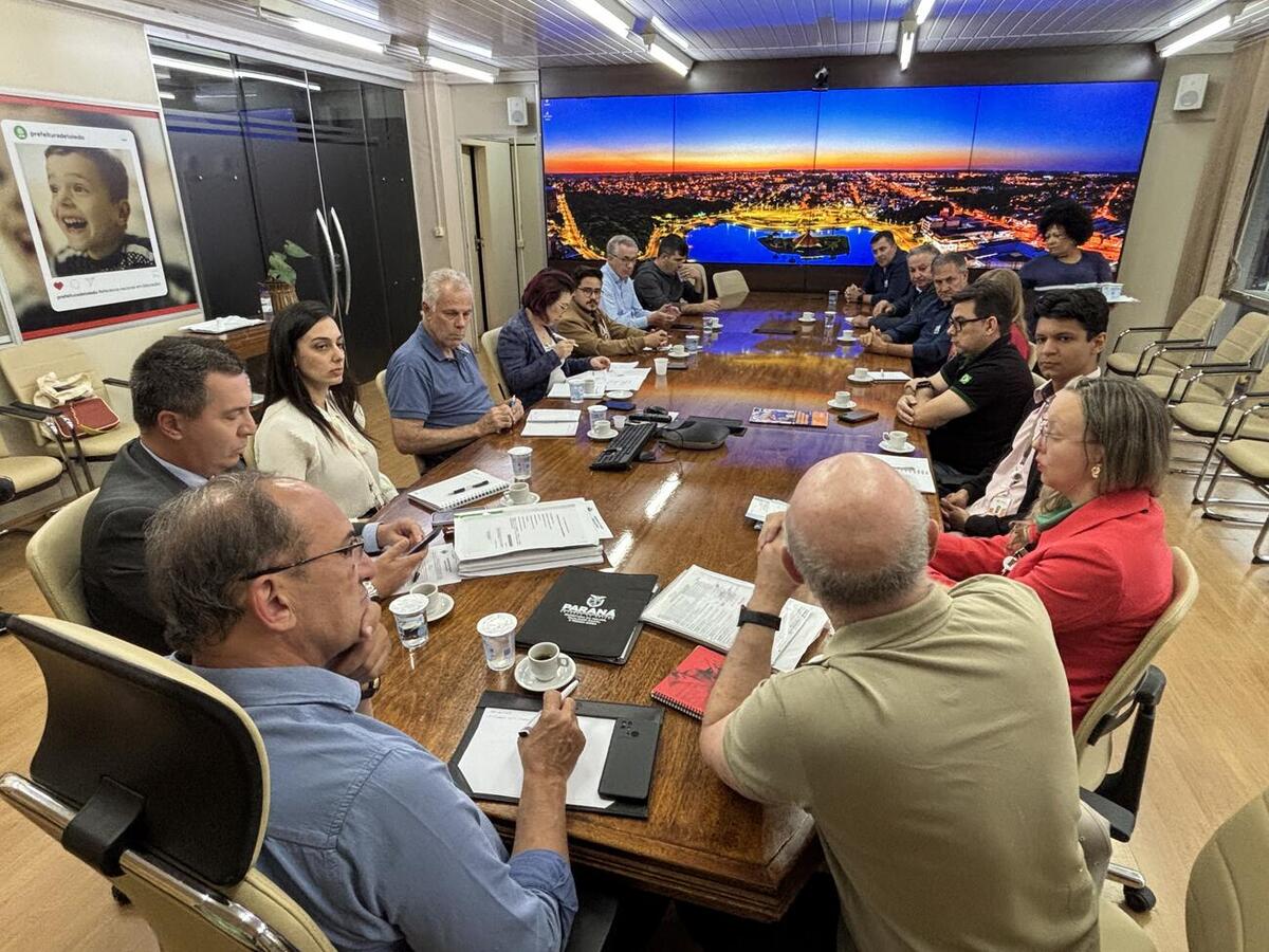 Tema foi tratado em encontro nesta segunda (17) entre representantes da Prefeitura de Toledo, do Ministério Público, do IAT, da Copel e de setores do agronegócio