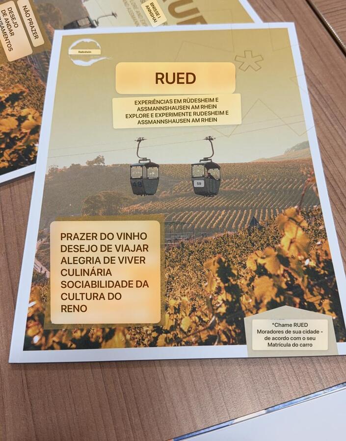 Primeiro dia na região próxima a Frankfurt serviu para conhecer experiências na área do turismo que poderão ser replicadas em Toledo